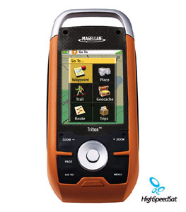 triton 1500 handheld gps device