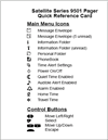 motorola pager quick reference document